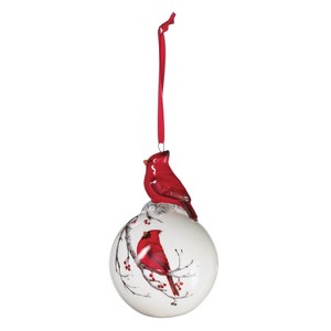 Sullivans Cardinal Ball Ornament 4.5"H Red - 1 of 2