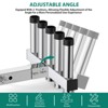 Fishing Rod Holder for Car, 5 Link Tube for 2'' Hitch Receiver, Angle Adjustable Stainless Steel Fishing Pole Rack, Rust Resistant & Quick Release - 2 of 4
