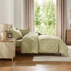 Nestl Bed in a Bag, 7pc Comforter Set Botanical Design, Modern Comforter Sets with Sheets, Bed in a Bag Bed Set - 2 of 4