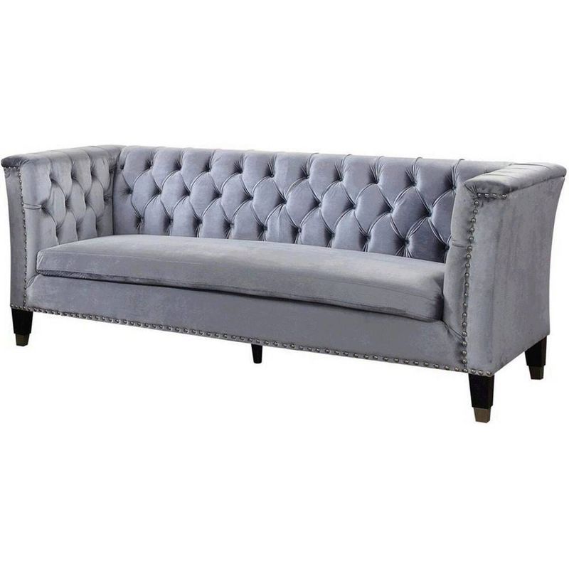 82&#34; Honor Sofa Blue - Acme Furniture, 3 of 9
