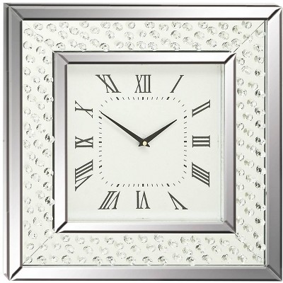 River Parks Studio Cielo Mirrored 20" Square Wall Clock