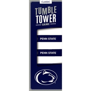 MasterPieces Real Wood Block Tumble Towers - NCAA Penn State Nittany Lions - 1 of 4