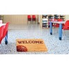 Ashley Productions® The Original Fun Mat™, Welcome Mat, 15.5" x 23.5", Basketball Welcome - 3 of 4