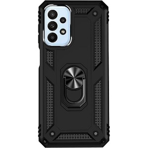 SAHARA - Raider Series Kickstand Case for Galaxy A23 5G - Black - 1 of 4