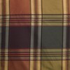 Ellis Curtain Boroughs Plaid Duchess 3" Rod Pocket Filler Valances for Windows 50" x 15" Plum - 4 of 4