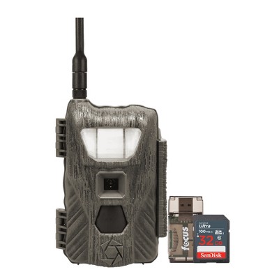 Stealth Cam Flashback 40MP White Flash Cellular Trail Camera with 32GB Memory Cards and Card Reader