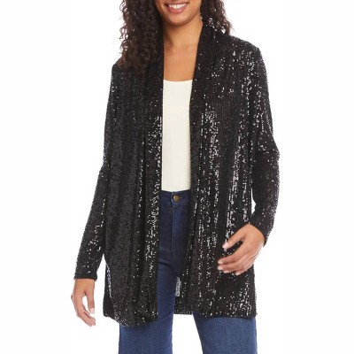 Women's Sequin Jacket - Karen Kane