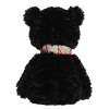 Aurora Large Bundled Bear Erik Holiday Festive Stuffed Animal Black 14" - 4 of 4