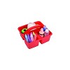 Deflect-O Polypropylene Kids' Storage Caddy 5.34" x 9.37" x 9.32" Red (39505RED) - 3 of 4