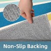 Colorful Machine Washable Area Rug, Non-Slip Indoor Carpet for Living Room, Bedroom, Modern Minimalist Front Door Mat with Sun Accent Design. - 4 of 4