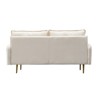 Velvet Sofa Modern Couch Tufted Couch with Metal Legs for Living Room, Bedroom, Office, Playroom - 2 of 4