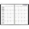 2026 AT-A-GLANCE DayMinder 8" x 12" Monthly Planner Faux Leather Cover Black (G470-00-26) - 2 of 4