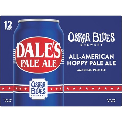 Oskar Blues Dale's Pale Ale Beer - 12pk/12 fl oz Cans