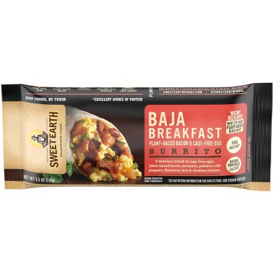 Sweet Earth Baja Frozen Breakfast Burrito - 5.5oz