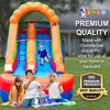 Pogo Bounce House Crossover Kids Inflatable Water Slide, Rainbow no blower, 12 ft - 3 of 4