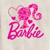 Boys' - Barbie - Barbie Logo Hearts Graphic Long Sleeve Fleece Sweatshirt - 2 of 4