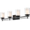 Millennium Lighting Huderson 4 - Light Vanity in  Matte Black - 2 of 4