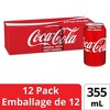 Coca-Cola Coke Classic - 355ml Can (Pack of 12) - 2 of 4