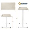 Costway Electric Adjustable Standing  Desk Stand Up Workstation Dual Motor w/ Controller - 2 of 4