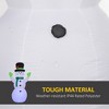 Gulches 10FT Christmas Inflatable Cheerful Snowman - Blow-Up Outdoor Decor for Lawn/Party Yard Display - 4 of 4