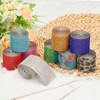 Unique Bargains Self-Adhesive DIY Crafts Decorations Crystal Rhinestone Diamond Ribbon 3 Rolls - 2 of 4