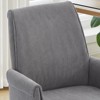 PAGED Swivel Office Chair Height Adjustable Gaming Chair with Golden Base & Soft Cushion for Living Room, Home Office - 2 of 4