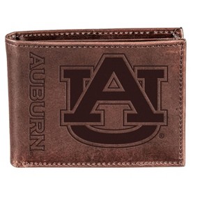 Evergreen Auburn University Crazy Horse Collection Bi-Fold Wallet - 1 of 1