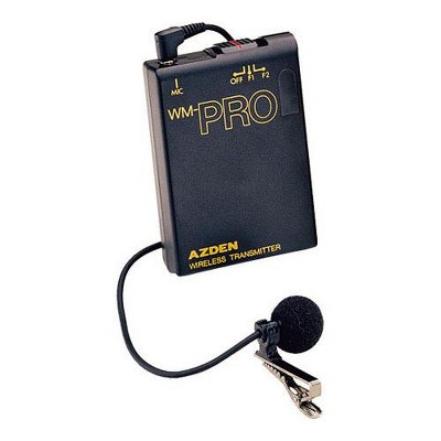  Azden WL/T-PRO 2 Channel VHF Body-Pack Transmitter with EX-503 Electret Condenser Lavalier Microphone 