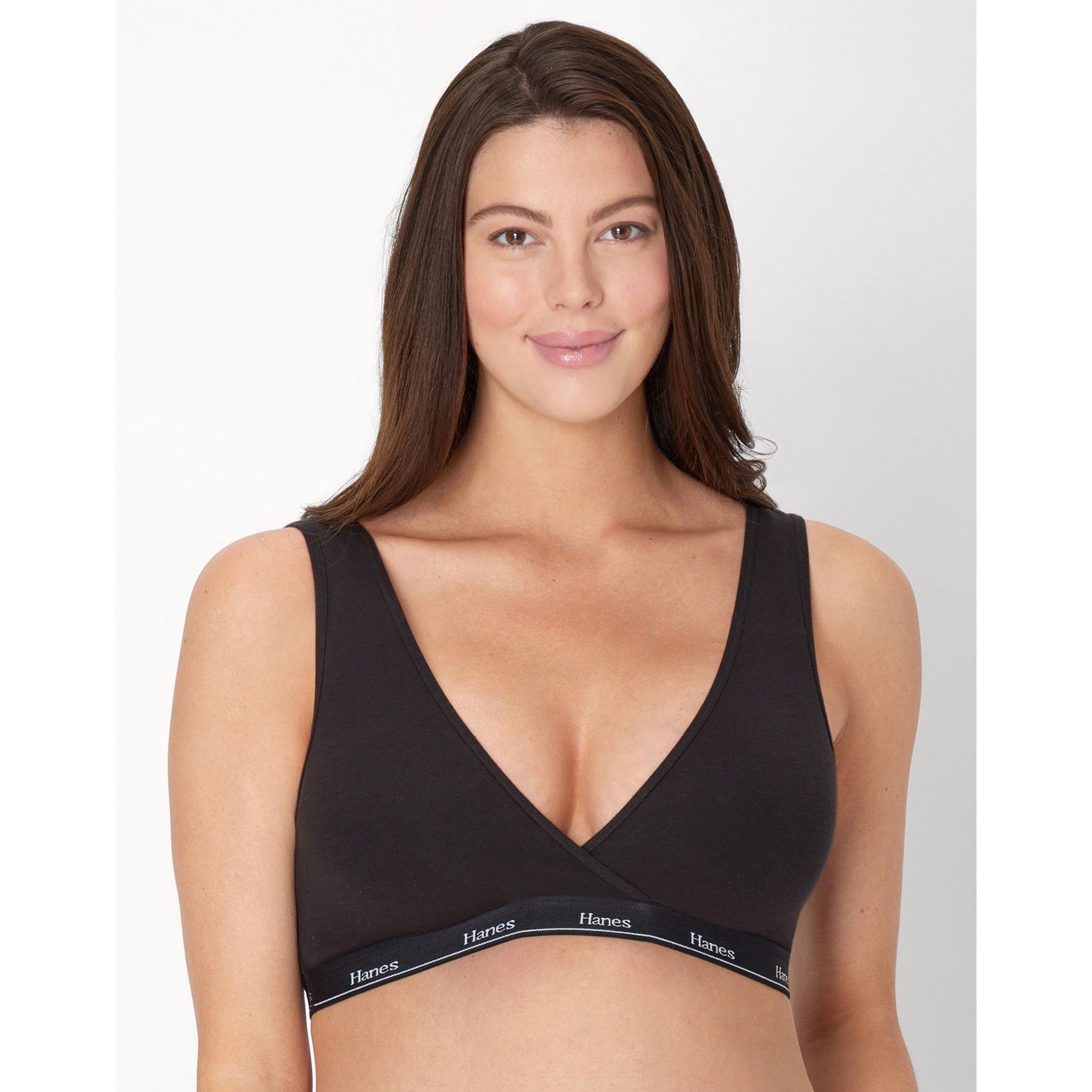 Hanes Maternity Women's Lounge Nursing Bralette