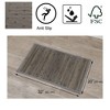 Evideco French Home Goods Bathroom Rug Bamboo Floor Mat 32"L x 20"W - 3 of 4