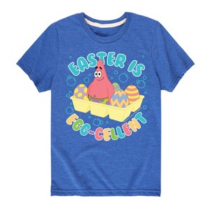 Boys' - SpongeBob Squarepants - Easter Is Egg Short Sleeve Graphic T-Shirt - 1 of 4