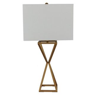 30" Margaret Table Lamp Painted Gold - Decor Therapy