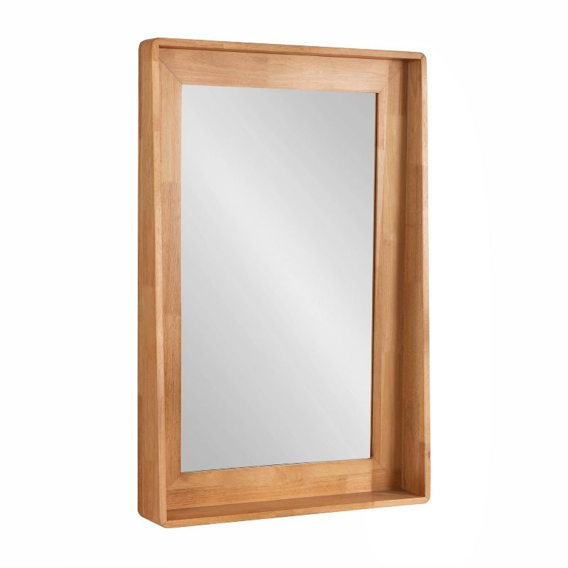 Basking Decorative Wall Mirror with Shelf - Kate & Laurel All Things Decor, 1 of 9