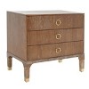 Lorna 3 Drawer Nightstand - FOX6232 - Safavieh Couture - 4 of 4