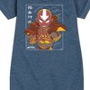 - Avatar: The Last Airbender - Avatar State Aang Graphic Short Sleeve Fleece Dress - 2 of 4