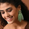 SOHI Women's Feather Drop Earrings - 3 of 3