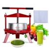 Fruit Wine Press, Manual Fruit and Wine Press With T-Handle, Stainless Steel, Stable Triangular Structure, Wine Making Press - 2 of 4