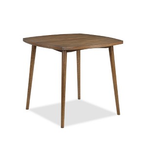 NicBex Dining Table 54" Counter Height Expandable 18" Leaf Gray Finish Dining Table for Kitchen - 1 of 3