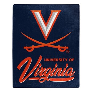 NCAA Signature Virginia Cavaliers 50 x 60 Raschel Throw Blanket - 1 of 3