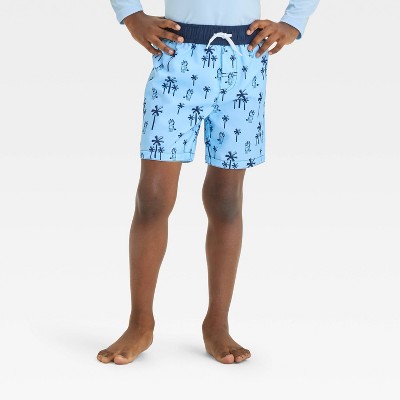 toddler Boys' Bluey Swim Shorts - Blue : Target