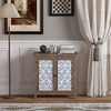 Bella Depot 31.89''W Solid Wood Storage Cabinet for Living Room, Entryway, or Family Room - 2 of 4
