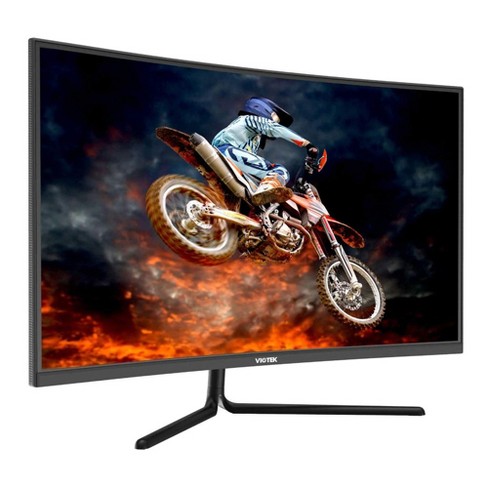 Viotek Gnv32db 32 Inch Curved Gaming Monitor 144hz Wqhd 2560 X 1440p G Sync Ready Freesync With Lfc 3x Hdmi Dp Audio Out Target
