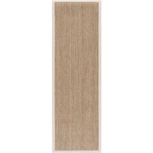 Natural Fiber Twill Plain Seagrass NF111 Indoor Rugs - Safavieh - 1 of 4