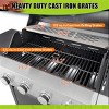 SEVOBAL Grill Cookware 4-Burner Stainless Steel Grill with Side Burner, 42,000 BTU Outdoor BBQ System for Backyard, Camping, Black, 47.2"*17.9"*45.2" - 3 of 4