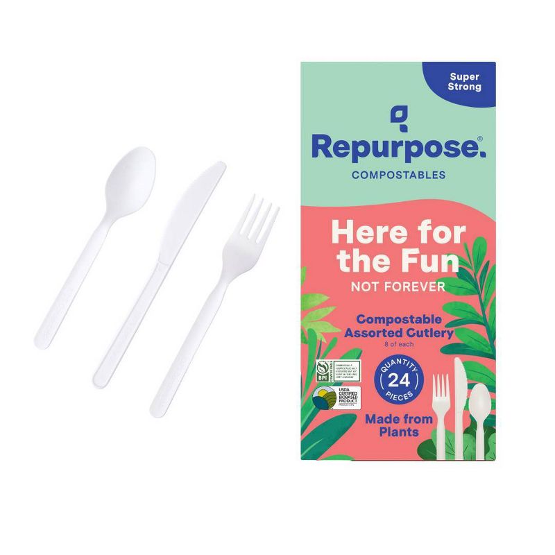 Repurpose Compostable Assorted Cutlery - 24ct, 5 of 6