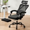 RISOKEYS Ergonomic Office Chair with Footrest and Headrest,Adjustable Lumbar Support - High Back Mesh Computer Desk Chair for Home Office - 2 of 4