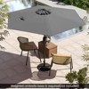 Tangkula 7.5 ft Patio Umbrella Outdoor Heavy Duty Market Umbrella w/ Push Button Tilt - 4 of 4