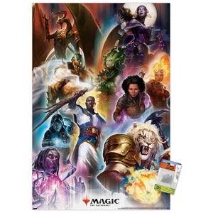 Trends International Magic: The Gathering - Grid Unframed Wall Poster Prints - 1 of 4