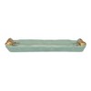 Storied Home Decorative Metal Tray with Gold Finish Bows, Mint Color - 4 of 4