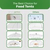 Simply Genius 12 Pack,7x17 Pop-Up Mesh Food Covers for Outdoors, Screen Tents Protectors for Bugs, Reusable and Collapsible - image 4 of 4